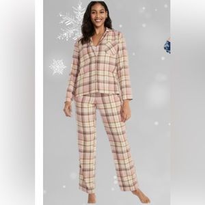 Old Navy Women’s Plaid Flannel Pajama Set.Plus size 4XL NWT